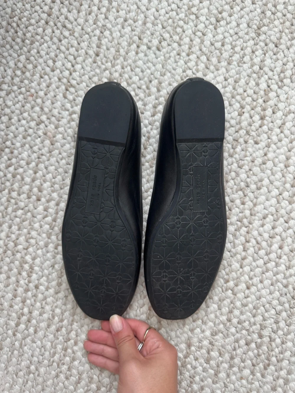Kate Spade Kora leather ballet flats